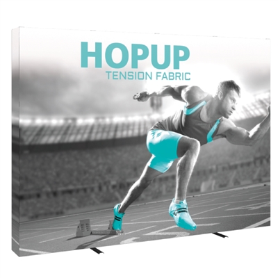 Hopup 4x3 Straight Full Fitted Graphic Only - Pop Up Trade Show Display