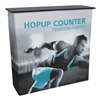 Hop Up Counter - Portable Tension Fabric - Trade Show Exhibit Display