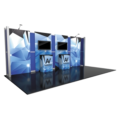 Hybrid Pro Modular 10x20 Kit 13 - Modular Trade Show Displays