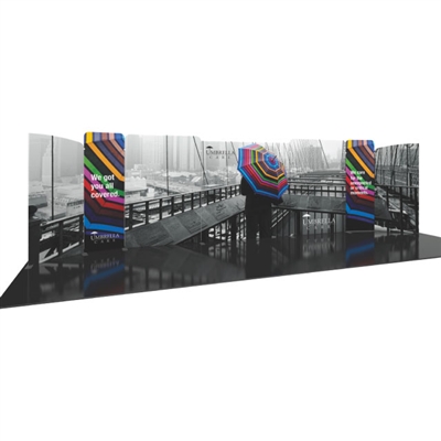 10x30 Trade Show & Exhibit PromotionalDisplays - Modulate Kit 03