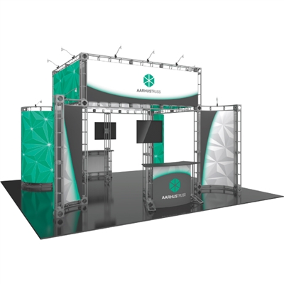 20 x 20 Aarhus - Orbital Truss Trade Show Exhibit Display System