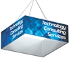 Formulate Master Square 10x3 - Hanging Fabric Trade Show Display