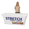 4 FT. Stretch Table Throw - Fitted Trade Show & Exhibit Table Covers