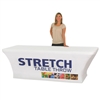 8 FT. Stretch Table Throw - Fitted Trade Show & Exhibit Table Covers