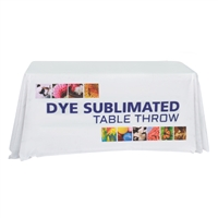 Table Throw 4 Ft. Economy - Custom Printed Trade Show Table Cover