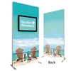 Vector Frame Monitor Kiosk 02 Single-Sided 2 Graphics - Portable Trade Show Display