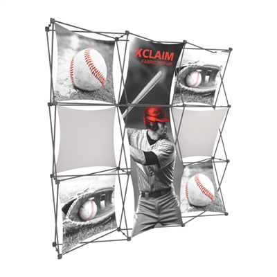 Xclaim 3x3 Kit 05 - Fabric Pop Up Portable Trade Show Display