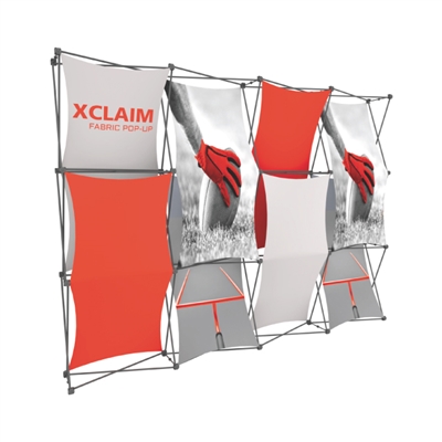 Xclaim 4x3 Kit 03 - Fabric Pop Up Portable Trade Show Exhibit Display