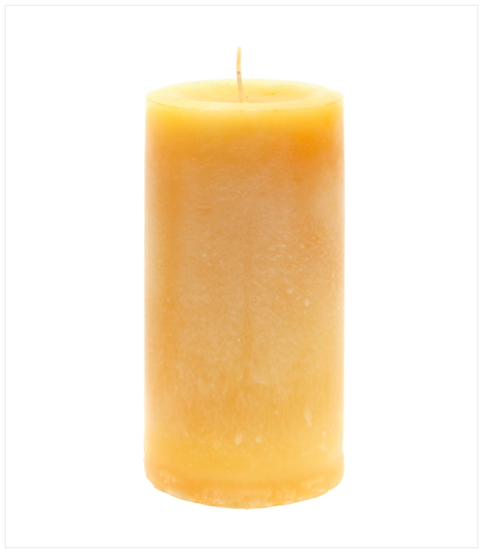 Unscented Pillar Candle