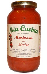 Mia Cucina Marinara with Merlot