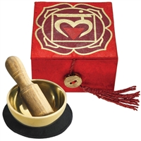 Mini Meditation Bowl Box: 2" Root Chakra