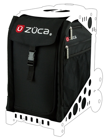 Obsidian Black Zuca Bag - NO FRAME