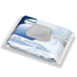 Tena Ultra Washcloths Scented