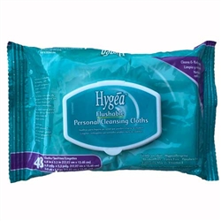 Hygea Flushable Personal Cleansing Cloths