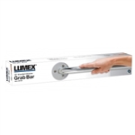 Lumex_18"_Chrome_Knurled_Grab_Bars_250-lbs_Weight-Capacity_Each