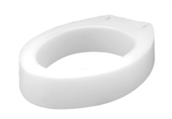 Carex_3-1/2"_Toilet_Seat_Elevator_Elongated_Bowl_300-lbs_Weight_Capacity