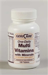 Geri Care One-Daily Multi-Vitamin with Minerals - Bottle of 100