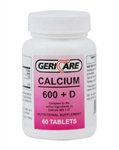 Geri Care Calcium 600 mg plus Vitamin D 200 IU