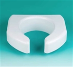 Basic Open Front 3" Elevated Toilet Seat 350 lbs Capacity