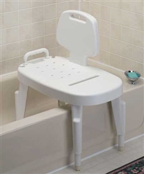 Adjustable Bath Transfer Bench 350 lbs Weight Capacity