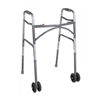 Bariatric Folding Wheeled Walker by McKesson