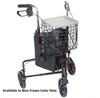 Deluxe 3 Wheel Rollator by Drive Medical
