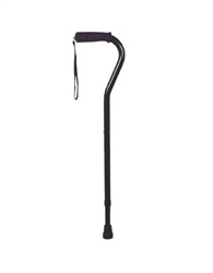 Offset Handle Aluminum Cane by McKesson