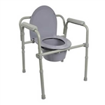 Fixed Arm Commode Chair McKesson