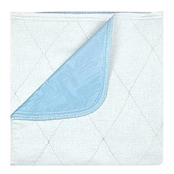 Beck's Reusable Waterproof Bed Pad Underpads Blue