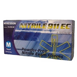 Nitrile 911 EC Exam Gloves