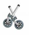 Comb. Swivel Fixed Wheels 5  w Lock & Rear Glides  pr