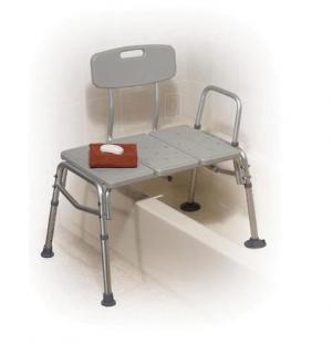 Transfer Bench Plastic 3-Section and Backrest