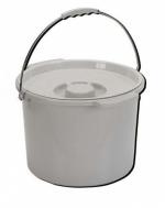 Commode Pail With Lid 12 Quart