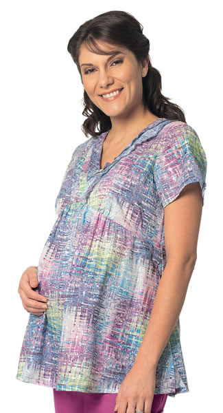 Barco  Cruise  Maternity Scrub Top