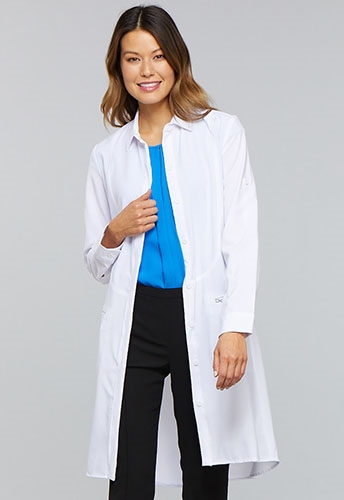 Infinity Antimicrobial Women's 40" Lab Coat with Fluid Barrier #1401A