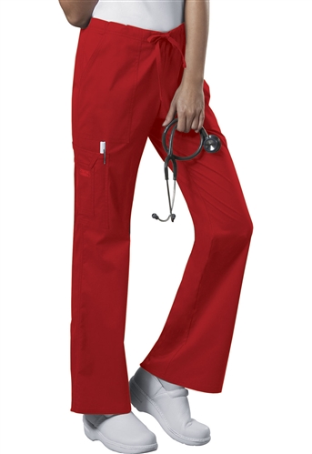 Cherokee Workwear Core Stretch Women's Drawstring Cargo Scrub Pants