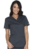 Cherokee Workwear Core Stretch Women's V-Neck Tops #WW630