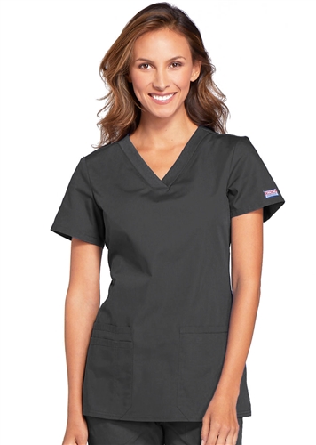 Cherokee Workwear Women's V-Neck Tops #WW645