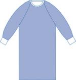 Sterile Non-Reinforced Sirus Surgical Gowns with Raglan Sleeve 32/Case #DYNJP2401