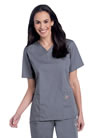 Scrubzone Women's 3 Pocket V-Neck Scrub Tops #70221