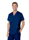 Landau Men's 5 Pocket Scrub Top #7489