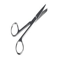 Operating Scissors  floor grade  - 4 1 2   sharp blunt  straight  Qty. 1 Dz