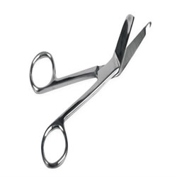 Lister Bandage Scissors  floor grade  - 3 1 2   Qty. 1 Dz