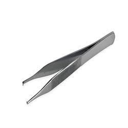 Adson Thumb Forceps  floor grade  - 4 3 4   1 x 2  Qty. 1 Dz