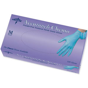 Accutouch Chemo Nitrile Exam Gloves-100/Box