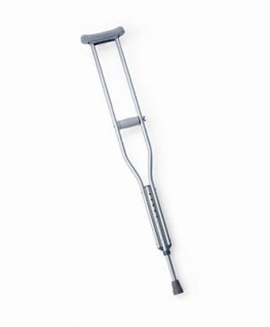Medline Push Button Crutches  Tall Adult  5'10 -6'6   Qty. 1 pr