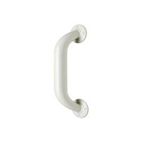 White Enamel Bathroom Grab Bars - 12  long  Qty. 3