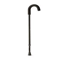 Standard Handle Aluminum Cane  Black  Qty. 6