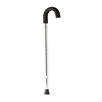 Standard Handle Aluminum Cane  Chrome  Qty. 6