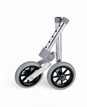 Walker Accessories  Dual 5  Wheels*  500 lb capacity   Qty. 1 pr